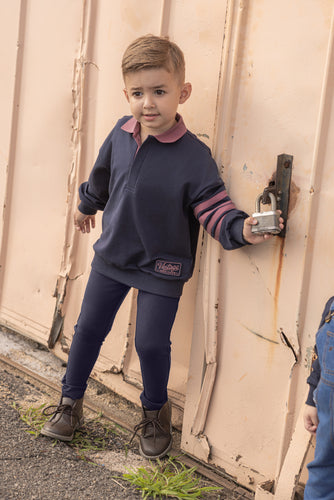 Limonana Cle Polo Sweatshirt - Navy