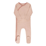 Ely's & Co Whip Stitch Collection Footie - Pink