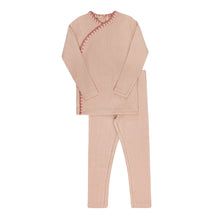 Load image into Gallery viewer, Ely's &amp; Co Whip Stitch Collection Lounge Set - Pink