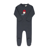 Ely's & Co Autumn Kids Collection Footie - Navy