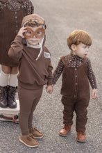 Load image into Gallery viewer, Limonana Heritage Romper And Mockneck - Brown