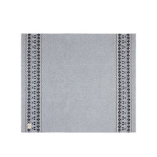 Load image into Gallery viewer, Looms Fair Isle Collection Baby Blanket - Blue