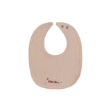 Ely's & Co Floral Star Embroidered Collar Collection Bib - Pink
