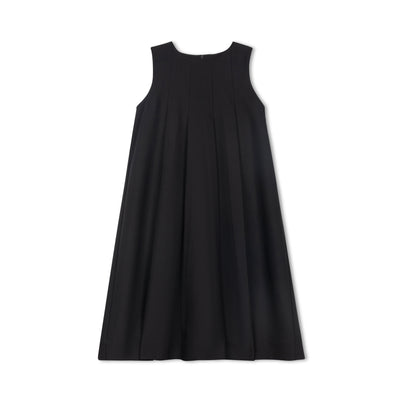 Velvette Label Pleated Jumper