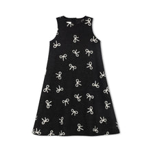 Load image into Gallery viewer, Velvette Label Ivory Bow Dress