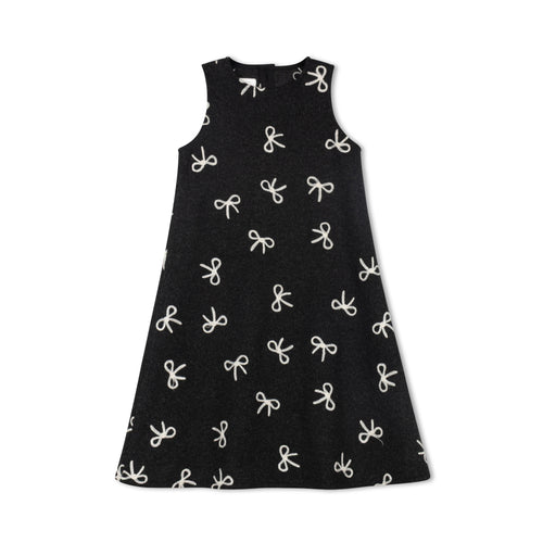 Velvette Label Ivory Bow Dress