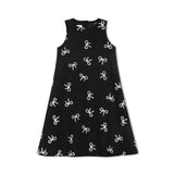 Velvette Label Ivory Bow Dress