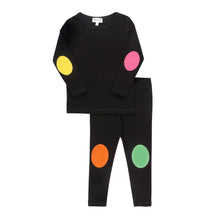 Load image into Gallery viewer, Bopop Highlighter Patch Pajamas - Girls