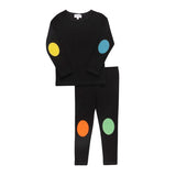 Bopop Highlighter Patch Pajamas - Boys