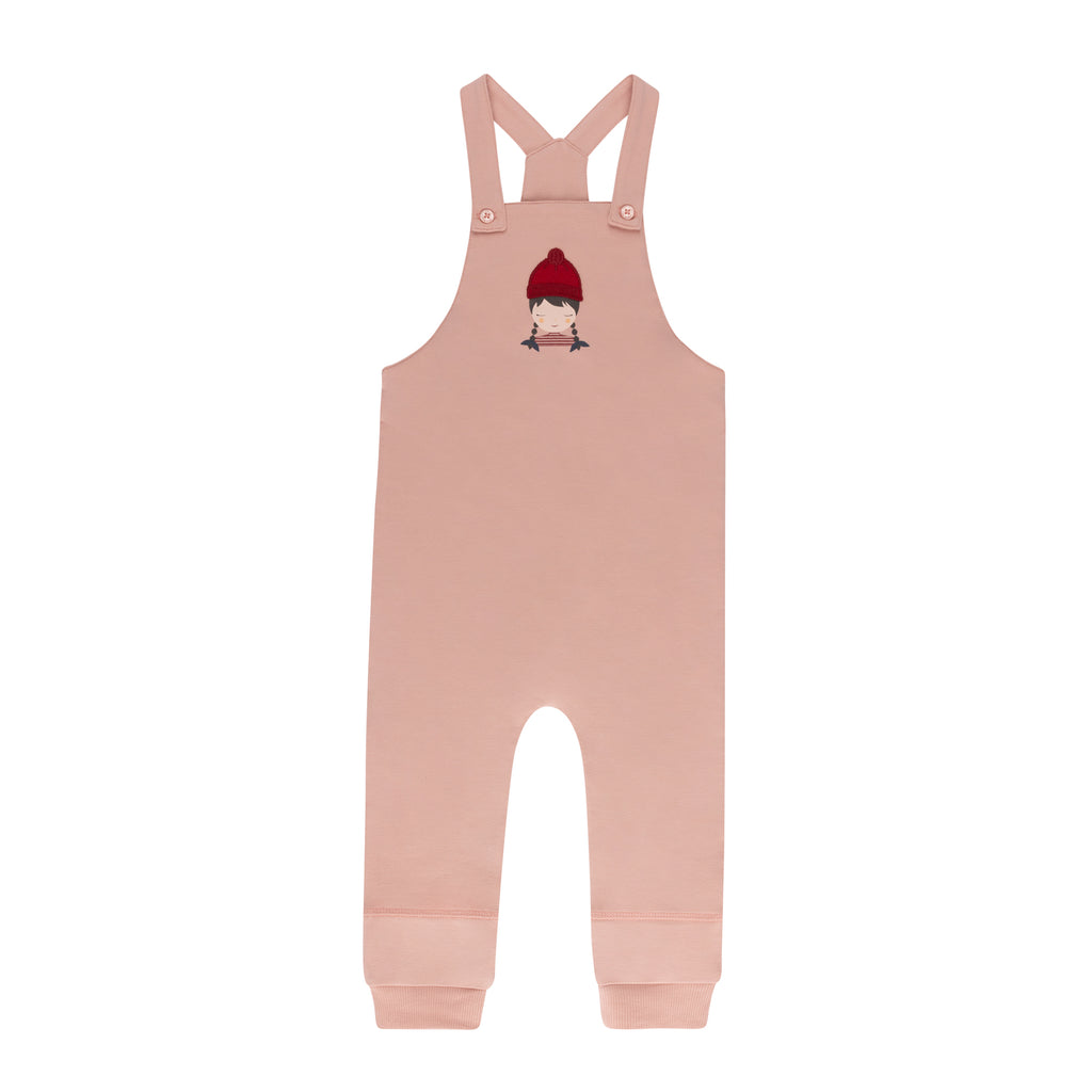 Ely's & Co Autumn Kids Collection Overalls - Pink