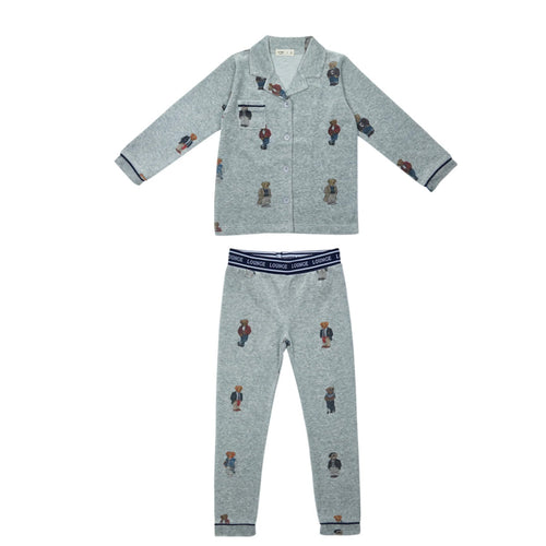 Crew Bear Lounge Set - Navy