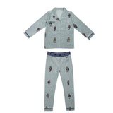 Crew Bear Lounge Set - Navy