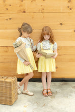 Load image into Gallery viewer, Nou Nelle Floral Yellow Blouse (3/4 Sleeve)