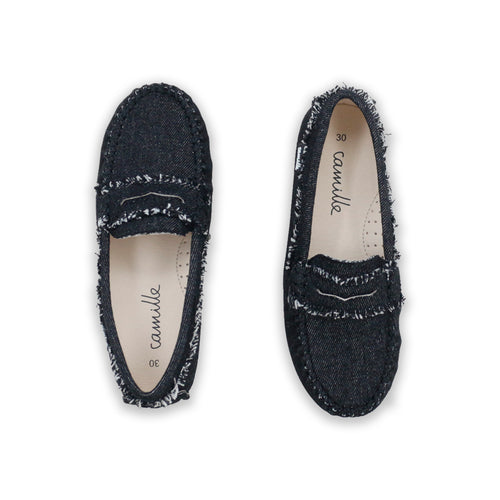 Camille Shoes Stella - Black Denim