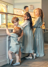 Load image into Gallery viewer, Ann Of Nan Oak Boys Bloomer And Shirt Set - Slate