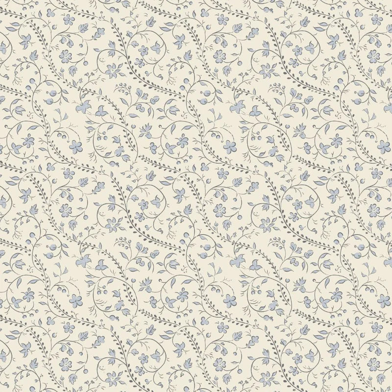 Little Threads Bluebell Heirloom Vine Muslin Blanket