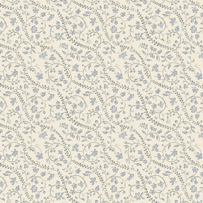 Little Threads Bluebell Heirloom Vine Muslin Blanket