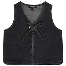 Load image into Gallery viewer, Jaybee Denim Bow Vest