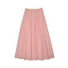 Load image into Gallery viewer, Little Tempest Taffeta Teens Maxi Skirt And Pintuck Shirt Set - Salmon/White