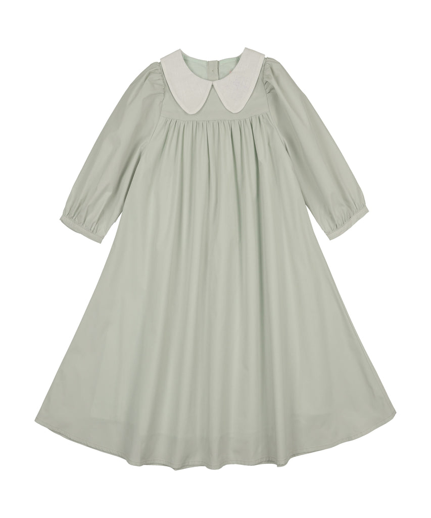 Little Tempest Icon Collar Empire Dress - Mint Green