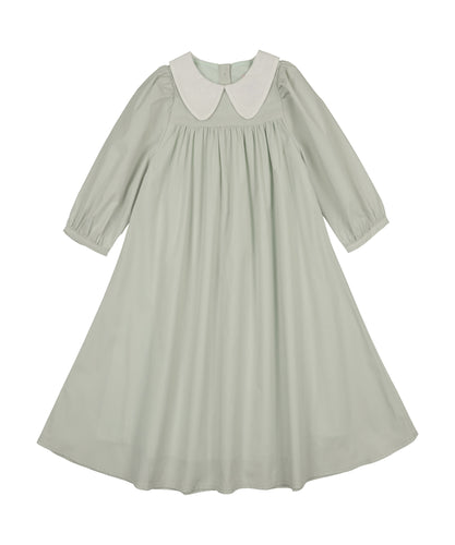 Little Tempest Icon Collar Empire Dress - Mint Green