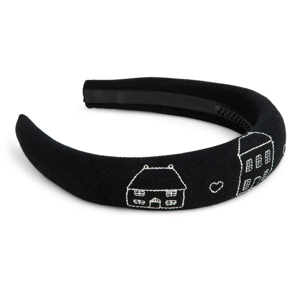 Le Enfant Village Hairband - Black