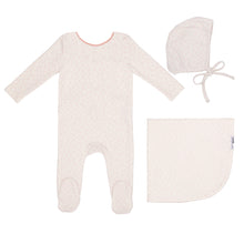 Load image into Gallery viewer, Mini Label Girls All Over Floral Print Layette Set