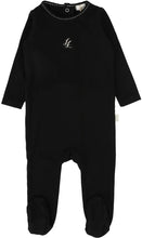 Load image into Gallery viewer, Lil Legs Emblem Footie - Black