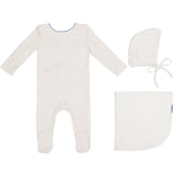 Mini Label Boys All Over Floral Print Layette Set