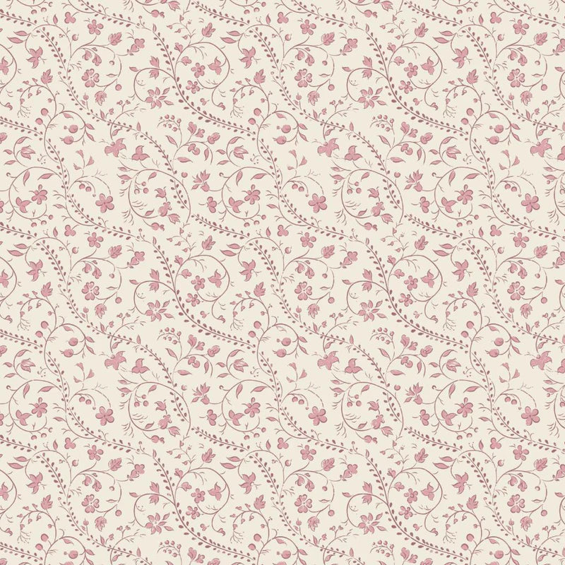 Little Threads Mauve Heirloom Vine Muslin Blanket