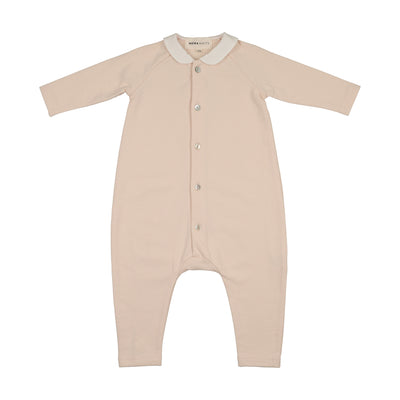 Mema Knits Baby Romper - Pale Pink