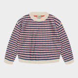 Fub Multi Sweater - Ecru/Deep Indigo/Classic