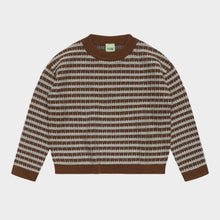 Load image into Gallery viewer, Fub Multi Sweater - Hazel Melange/Light Grey