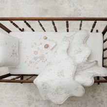 Load image into Gallery viewer, Peluche Floral Bamboo Filled Blanket + Pillow - Pink