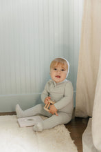 Load image into Gallery viewer, Ely's &amp; Co Embroidered Collar Collection Three Piece Overall Set - Blue