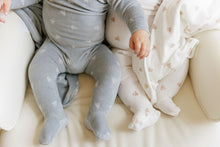 Load image into Gallery viewer, Ely&#39;s &amp; Co Velour Leaf Pattern Collection Take Me Home Set - Ivory Boys