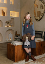 Load image into Gallery viewer, Ely's &amp; Co Autumn Kids Collection Jumper - Navy