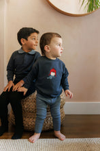 Load image into Gallery viewer, Ely's &amp; Co Autumn Kids Collection Sweatshirt And Leggings - Navy