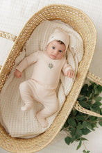 Load image into Gallery viewer, Ely's &amp; Co Ribbed Floral Embroidered Collection Footie And Beanie - Pink