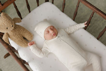 Load image into Gallery viewer, Ely's &amp; Co Bird Seam Collection Footie And Beanie - Cream/Charcoal