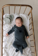 Load image into Gallery viewer, Ely's &amp; Co Stripe Collection Footie - Blue
