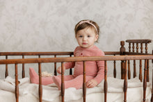 Load image into Gallery viewer, Ely's &amp; Co Stripe Collection Footie - Pink