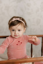 Load image into Gallery viewer, Ely's &amp; Co Stripe Collection Footie - Pink