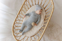 Load image into Gallery viewer, Ely's &amp; Co Velour Stripe Collection Take Me Home Set - Light Blue