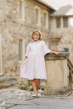 Load image into Gallery viewer, Velvette Label Pink Stripe High Waist Dress