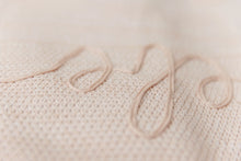 Load image into Gallery viewer, Peluche Scalloped Melange Bebe Blanket - Rose