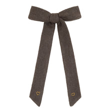 Load image into Gallery viewer, Le Enfant Little Heart Bow - Brown