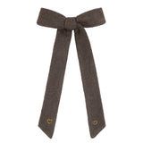 Le Enfant Little Heart Bow - Brown