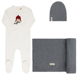 Ely's & Co Autumn Kids Collection Take Me Home Set - Ivory/Blue