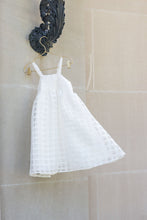 Load image into Gallery viewer, Little Tempest Organza Grid Jumper - Cream